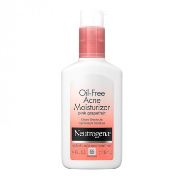 Neutrogena Oil Free Acne Facial Moisturizer with.5% Salicylic Acid Acne Treatment Sale in UAE