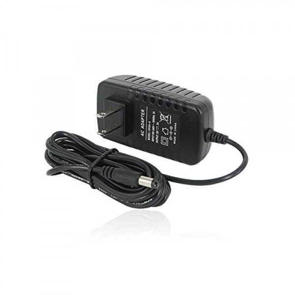 tmezon power adapter plug 12v 2 amp power supply wall plug extra long shop online in UAE