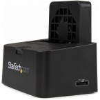 StarTech.com Hot-Swap Hard Drive Docking Station for 2.5"/3.5" SATA III Hard Drives - External eSATA/USB 3.0 Hard Drive Dock w/ UASP (SDOCKU33EF) , Black