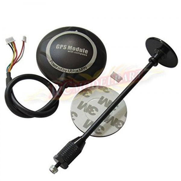 Hobbypower NEO-M8N GPS Module with Compass + GPS Folding Antenna Mount Holder sale in UAE