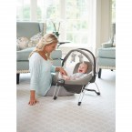 Graco Soothing System Gliding Baby Swing, Abbington