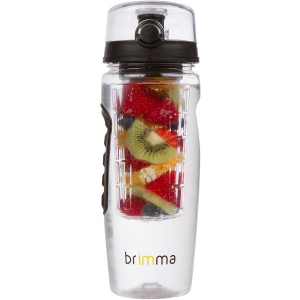 Brimma Leak Proof Fruit Infuser Water Bottle, La..