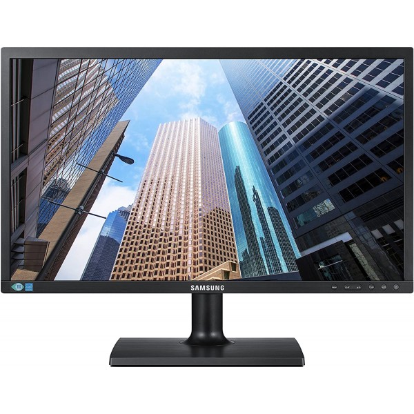 Samsung SE200 Series 23.6 inch FHD 1920x1080 Desktop Monitor for Business with DVI, VESA mountable, 3-Year Warranty, TAA (S24E200BL)