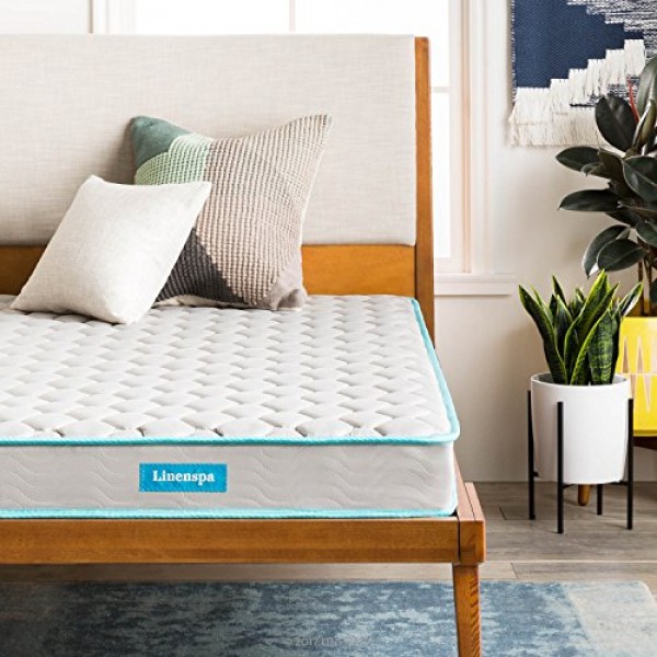 High Quality LINENSPA 6 Inch Innerspring Mattress sale in UAE