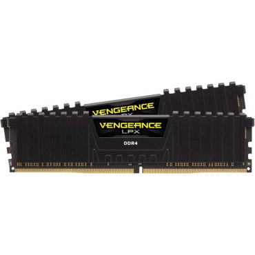 Corsair Vengeance LPX 16GB (2x8GB) DDR4 DRAM 3200MHz C16 Desktop Memory Kit - Black (CMK16GX4M2B3200C16)