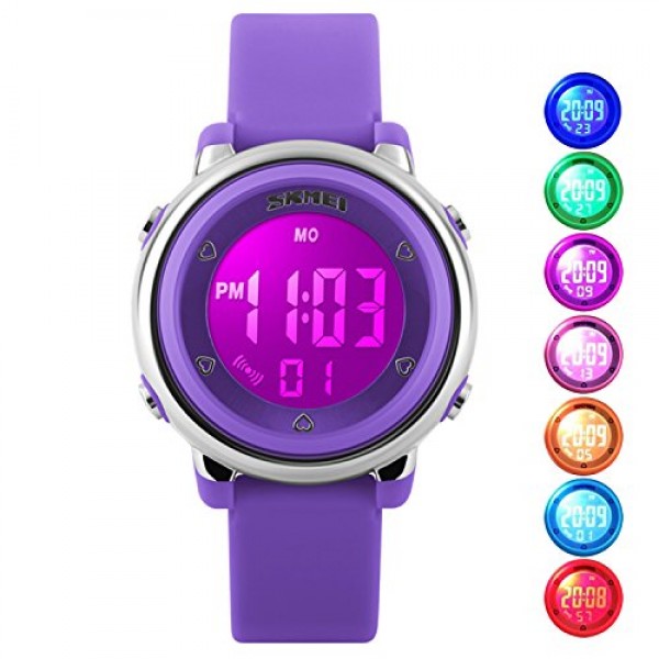 Shop Child Wristwatch for Boy Girl Multi Function Waterproof sale online in UAE