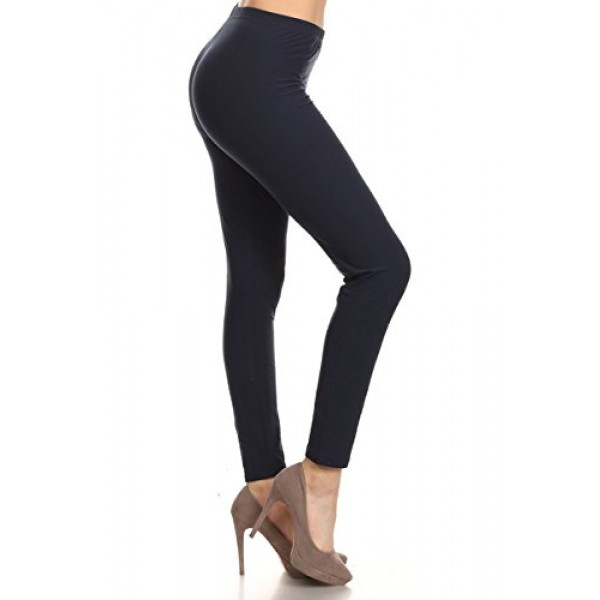 Buy Leggings Depot Buttery Soft Basic Solid Leggings Online in UAE