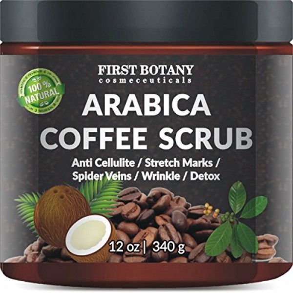 Natural Arabica Coffee Scrub with Organic Coffee, Coconut and Shea Butter sale online in UAE