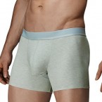 Separatec Men's Soft Supima Cotton Separate Pouch Trunks 2 Pack(M,Blue+Gray)