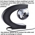 Buy Petforu Magnetic Levitation Globe With LED Lights Online in UAE