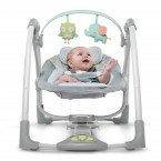 Ingenuity Swing 'n Go Portable Baby Swings - Hugs & Hoots (10247)