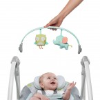 Ingenuity Swing 'n Go Portable Baby Swings - Hugs & Hoots (10247)