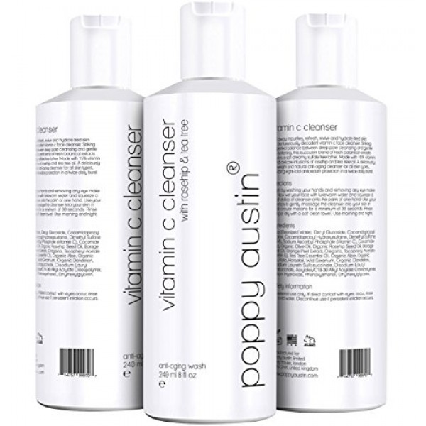 Buy Poppy Austin Vitamin C Facial Cleanser Online in UAE