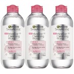 Garnier SkinActive Micellar Cleansing Water, For All Skin Types, 3 Count