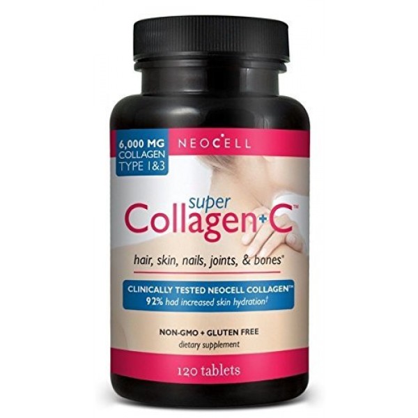 Neocell Super Collagen +C, Type 1&3 120 Tablets Fresh