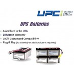 APCRBC124-UPC Replacement Battery for APC SMC1000I-2U, SMC1000-2U, BR1500GI, BR1500G-FR, BR1200GI, BR1200G-FR, BR1300G, BX1500G, BR1500G, SMC1000-2UC