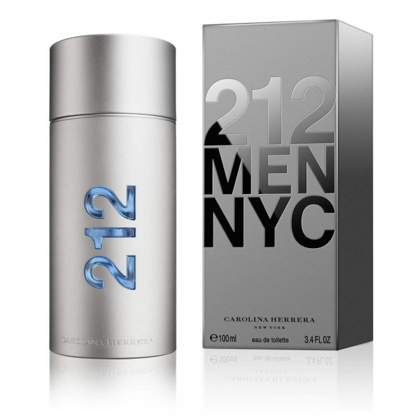 BUY 212 MEN NYC BY CAROLINA HERRERA EAU DE TOILETTE 3.4 OZ 100 ML IMPORTED FROM USA