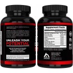 TESTOBOOST Test Booster Supplement - Natural Herbal Pills - Boost Muscle Growth - Arazo Nutrition USA Sale in UAE