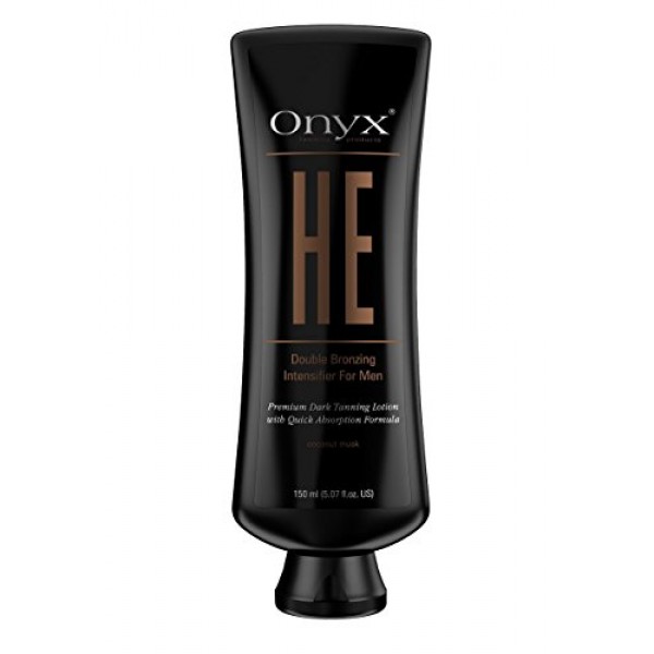 Onyx He Bottle Double Bronzing Intensifier For Men Tanning Lotion Shop Online In UAE