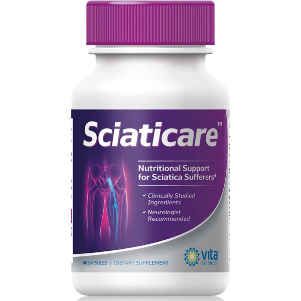 Sciatica Nerve Pain Relief Supplement Sciatic Nerve Pain Relief | Lower Lumbar Nerve Vitamins Alpha Lipoic Acid | Sciatica Relief | Back Pain, Hip, Thigh, Leg, Foot Sciatica Pain Relief - Sciaticare