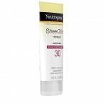 Neutrogena Sheer Zinc Oxide Dry-Touch Sunscreen Lotion with Broad Spectrum SPF 30 UVA/UVB Protection, Water-Resistant, Hypoallergenic & Non-Greasy Mineral Sunscreen