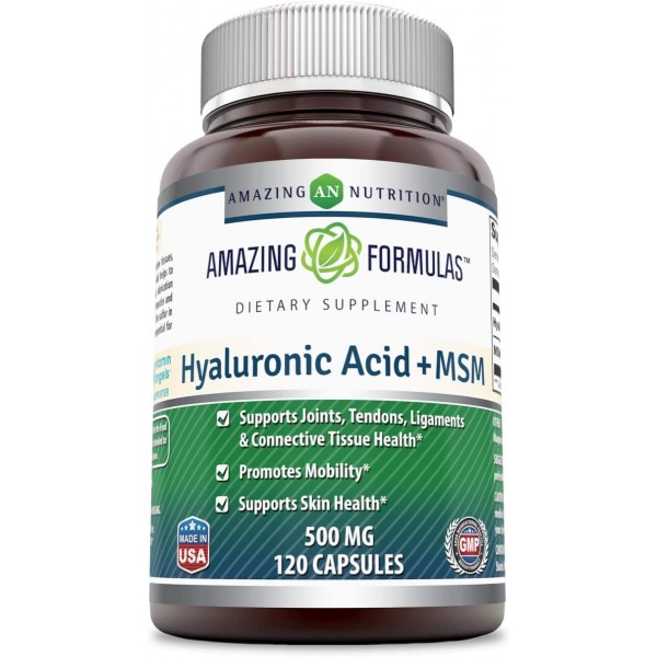 Amazing Nutrition Hyaluronic Acid & Msm Diet..