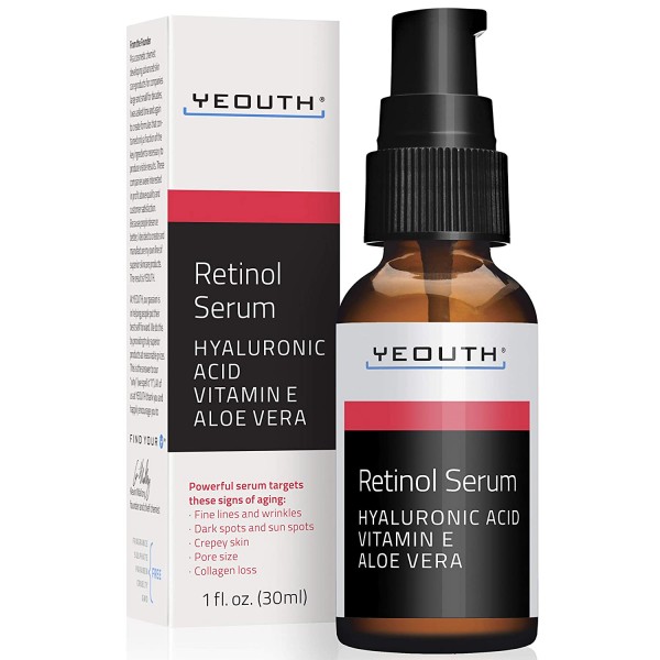 Retinol Serum 2.5% With Hyaluronic Acid, Aloe Ve..