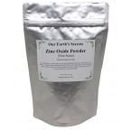 Zinc Oxide 1 Pound Bag - Non-Nano and Uncoated - Our Earth's Secrets