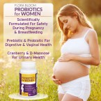 Probiotics for Women - Ultimate Flora Bloom Probiotic Supplement for Women - Healthy Vaginal Odor Probiotic - Formula for pH Balance, UTI, BV & GBS Relief - 30 Day Supply