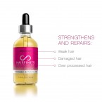 Hairfinity Botanical Hair Oil - Growth Treatment for Dry Damaged Hair and Scalp with Jojoba, Olive, Sweet Almond Oils and More - Silicone and Sulfate Free 1.76 oz