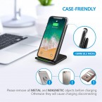 Buy  Seneo Qi Certified Fast Wireless Charging Pad Stand Online in UAE