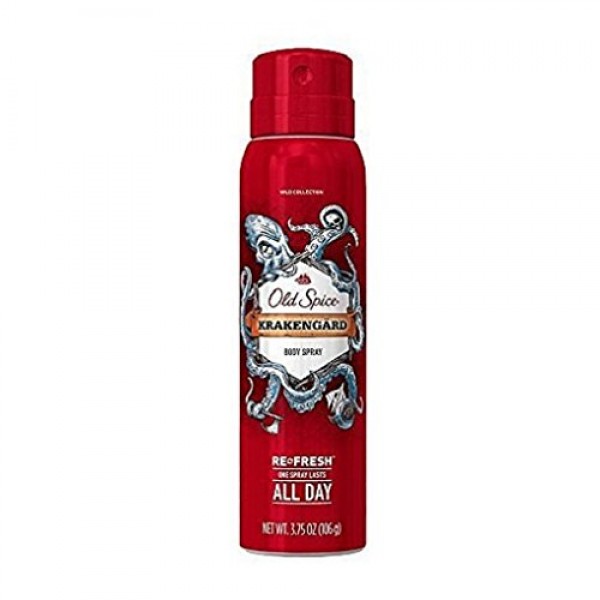 Buy original Old Spice Body Spray Wild Collection Krakengard imported from USA sale in UAE 