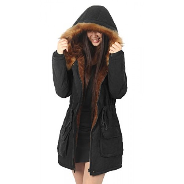 Buy online Classic Fur Lined Jackets for Women in UAE 