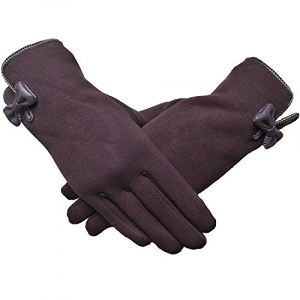 women winter warm gloves touch screen phone windproof lined thick gloves shop online in UAE