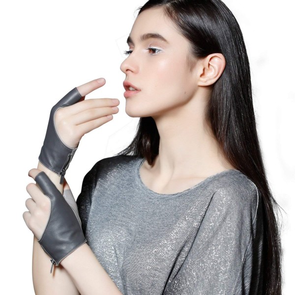 fioretto womens original womens leather gloves fingerless italian genuine shop online in UAE