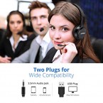 Mpow 071 Computer Headset With Microphone Noise Cancelling Shop Online In UAE