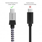 USB Type C Cable, Kinps 6ft Fast Charger Braided Cord USB C to USB A 3.0 for Samsung Galaxy S9, S9+ Plus, S8, S8+ Plus, LG V30 V20 G6 G5, Nintendo Switch, Google Pixel 2 XL, OnePlus 5 3T 2 and More