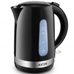 Buy Aicok Electric Tea Kettle Fast Heating Cordless Water Boiler with British Strix Control Online in UAE