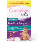 Conceive Plus Women's Fertility Prenatal Vitamins – Cycle Regulation + Key Nutrients, Balance Hormones, Aid Natural Conception – Folate Folic Acid, Pills – 60 Vegetarian Soft Capsules