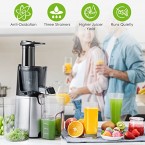 Shop Juicer Auger Masticating for Smooth and High Nutrition Making Juice,Jam Sorbet,Quiet By Aicok Brand imported USA sale in UAE