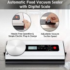 Buy NutriChef Automatic Food Vacuum Sealer With Digital Scale Online in UAE