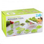 Buy Zalik Vegetable Chopper Slicer Dicer Cutter & Grater Online in UAE