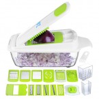 Buy Zalik Vegetable Chopper Slicer Dicer Cutter & Grater Online in UAE