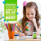 Liquid Organic Vitamins for Kids - Immune System Booster for Kids, Best Immune System Support for Children with Iron