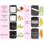 Buy Vegetable Chopper Mandoline Slicer Dicer Online in UAE