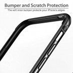 High Quality Esr Bumper Case For Iphone X, Metal Iphone Frame Armor With Soft Inner Bumper Online Sale In UAE