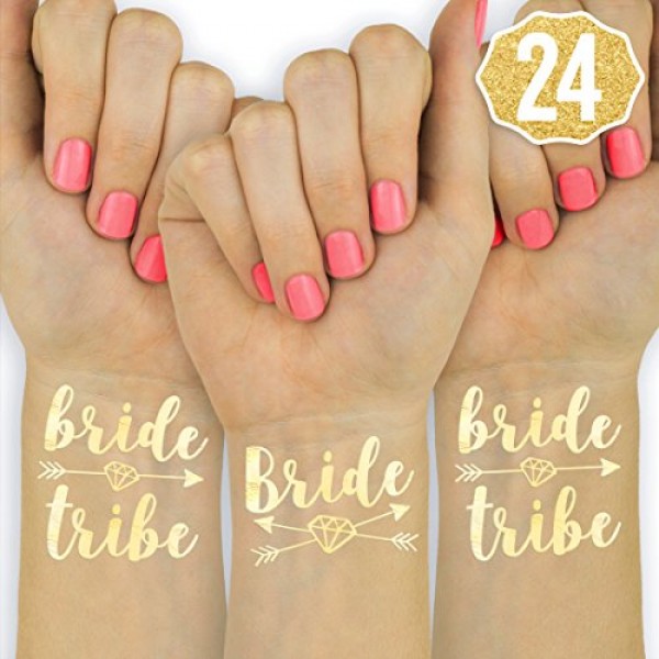 Xo Fetti 24 Bride Tribe Flash Tattoos Bachelorette Party Decorations Shop Online In UAE