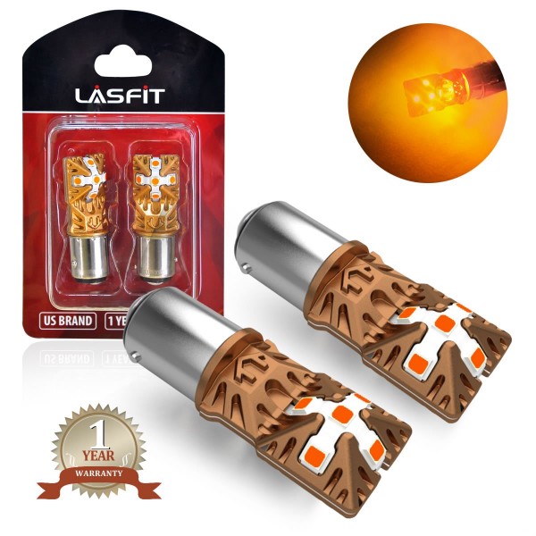 LASFIT 1157 2057 2357 7528 BAY15D LED Bulbs Free Polarity, Super Bright High Power LED Lights online in UAE