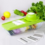 Buy Mandoline Slicer Vegetable Cutter with Food Container Online in UAE