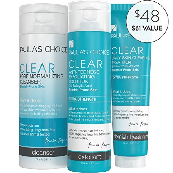 Buy Paula's Choice-CLEAR Extra Strength Acne Kit Online in UAE